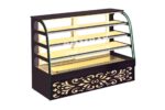Round glass display counter refrigerator and metai counter - Image 13
