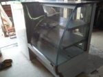 Round glass display counter refrigerator and metai counter - Image 11