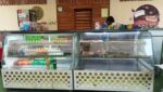 Round glass display counter refrigerator and metai counter - Image 12